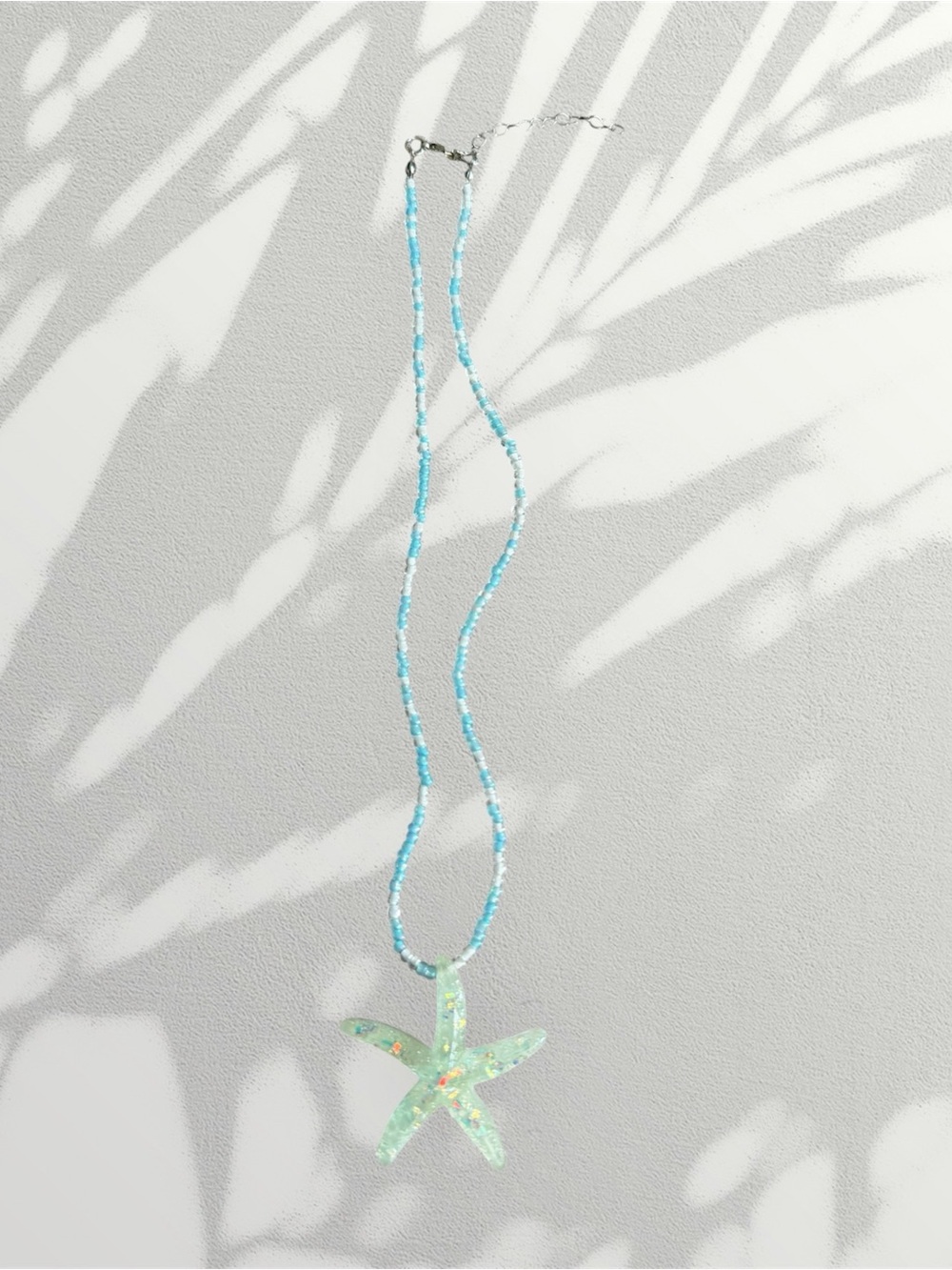 🌊 Mermaid Core Starfish Beaded Necklace ✨